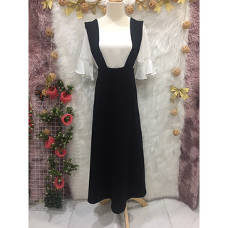 Đầm Yếm 2 Dây  Bản To 2 hand hiệu CARET Size S🌹(Đ162)