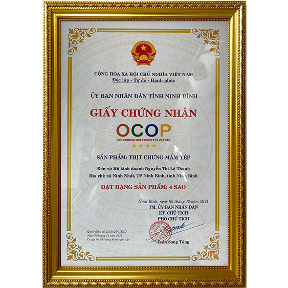 Thịt chưng mắm tép Thanh Nguyễn - Hũ 300gr