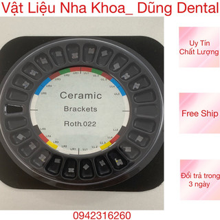 Bộ mắc cài sứ Ceramic_Nha Khoa