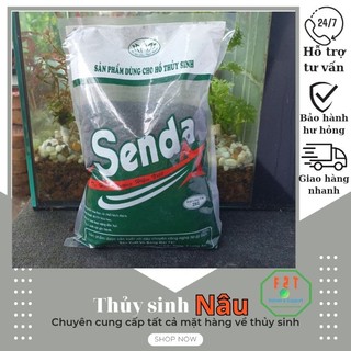Phân nền Senda cho hồ thủy sinh, thùng xốp 500g PK030