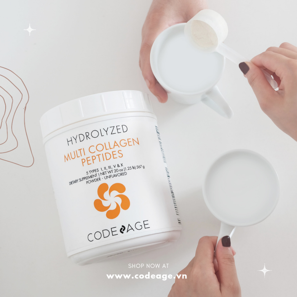 Bột Uống Bổ Sung Collagen Giúp Trẻ Hóa Da Hydrolyzed Multi Collagen Peptides Powder 567g