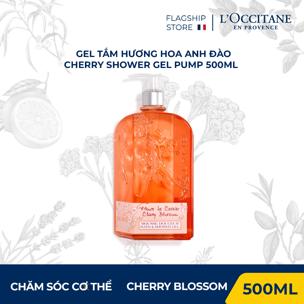 Gel Tắm Hương Hoa  L'Occitane Shower Gel 500ml