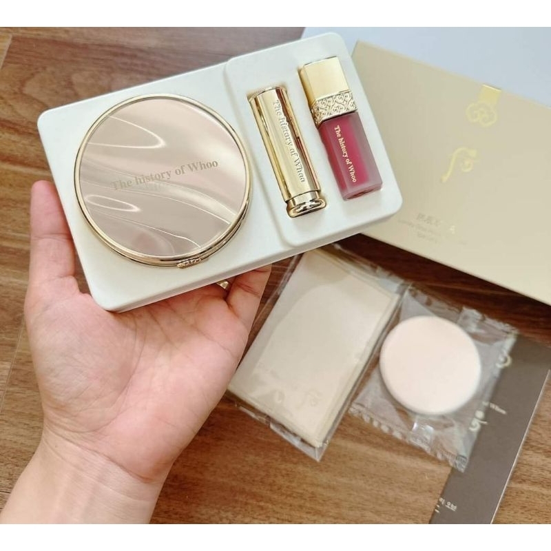 Phấn phủ đông y dạng nén Whoo Mi Makeup Pact