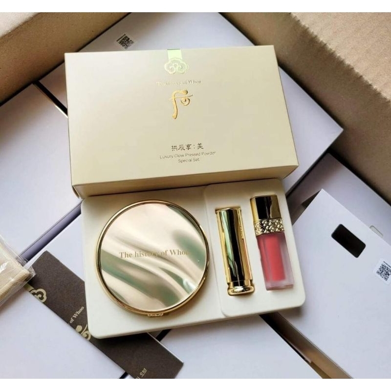 Phấn phủ đông y dạng nén Whoo Mi Makeup Pact