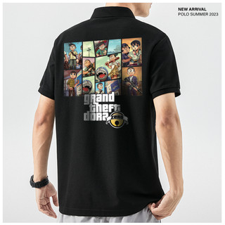 Áo Polo Doraemon phiên bản GTA siêu ngầu