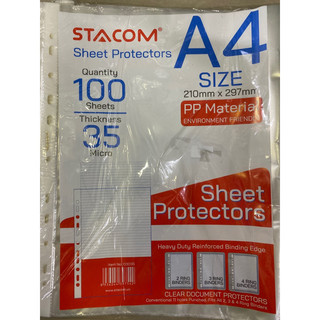bìa lỗ A4,xấp 100 cái