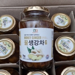 Trà gừng cắt lát ngâm mật ong hàn quốc - 1kg