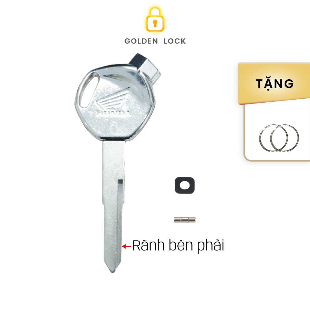 Phôi chìa AB đầu kim loại chông mòn