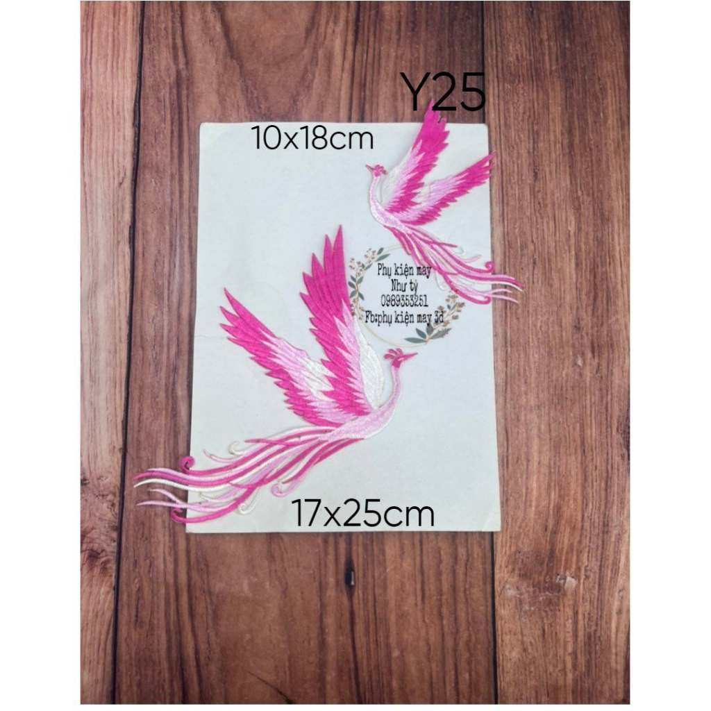 Bộ hạt thêu trang trí áo dài xinh xắn