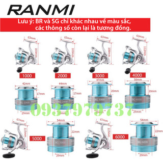 [CHÍNH HÃNG] - MÁY CÂU CÁ - MÁY ĐỨNG - RYOBI RANMI ULTIMATE WARRIOR BR SG
