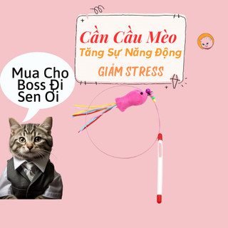 CẦN CÂU HÌNH CÁ GIÚP MÈO GIẢM STRESS THÔNG MINH HƠN, ĐỠ BUỒN CHÁN