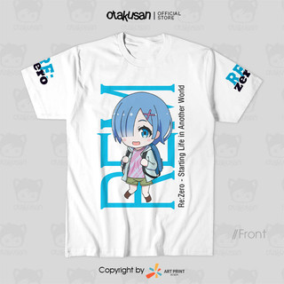 Áo thun anime Re:Zero REM Chibi ngắn tay