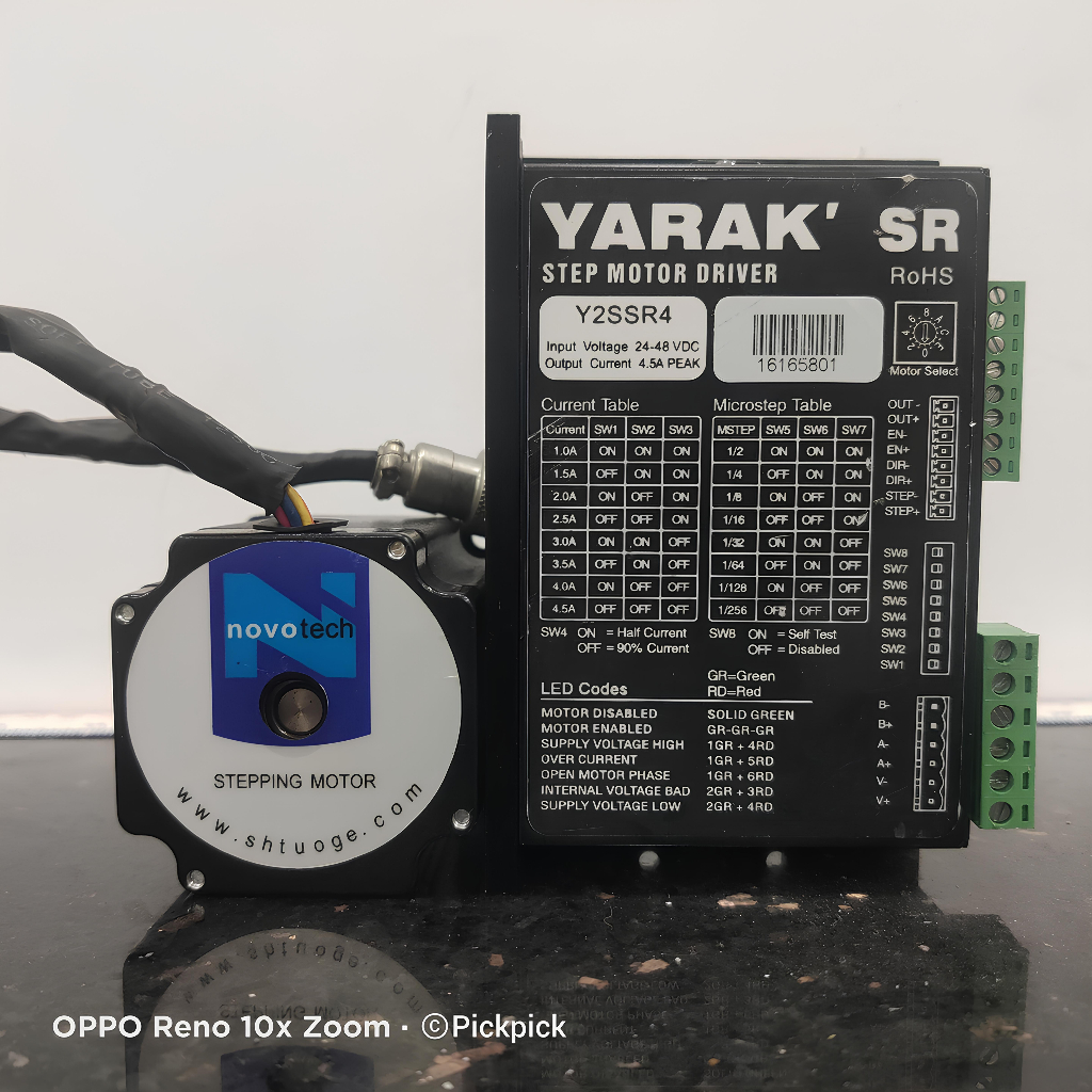 Combo Động Cơ Bước 56x80 + Driver YARAK