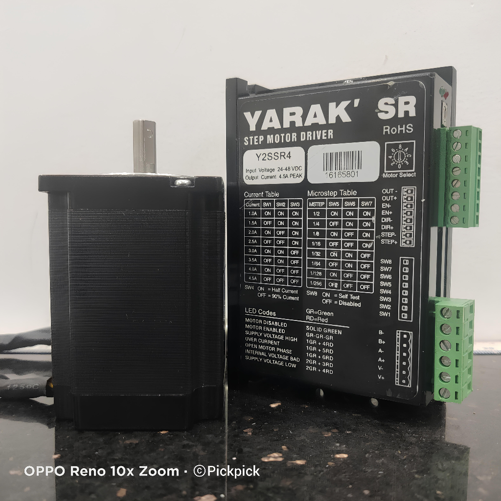 Combo Động Cơ Bước 56x80 + Driver YARAK