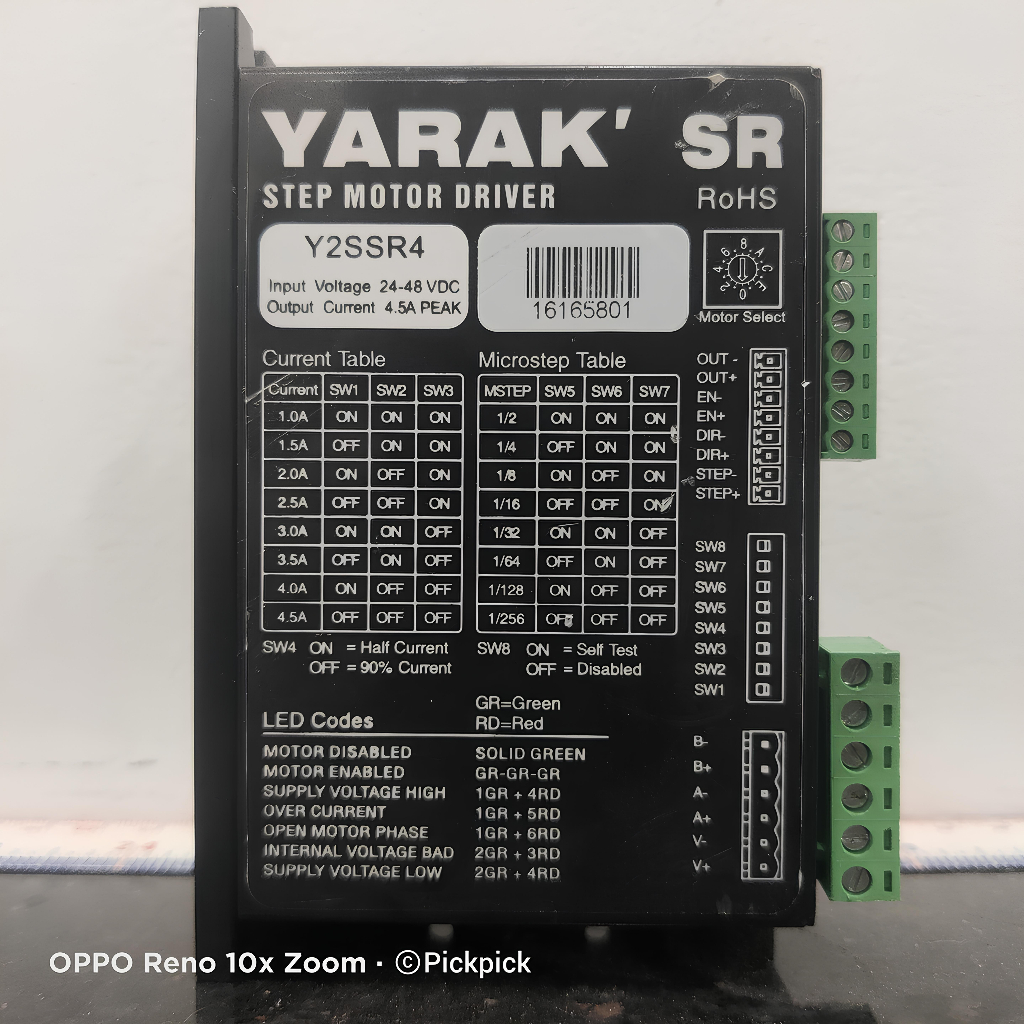 Combo Động Cơ Bước 56x80 + Driver YARAK