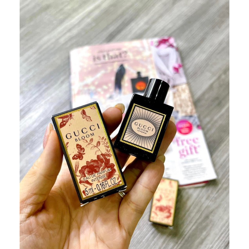 Nước hoa nữ Gucci Bloom Intense EDP mini 5ml Chính Hãng ( Gucci Bloom Đen ) - New hot 2023