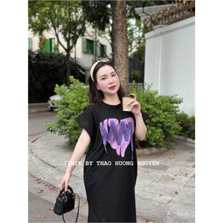 VA675  Váy tim gắn dây