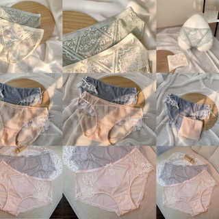 Tổng hợp set quần lót ren quần chip nữ cao cấp sexy mềm mại thoáng mát co giãn 4 chiều mey trần
