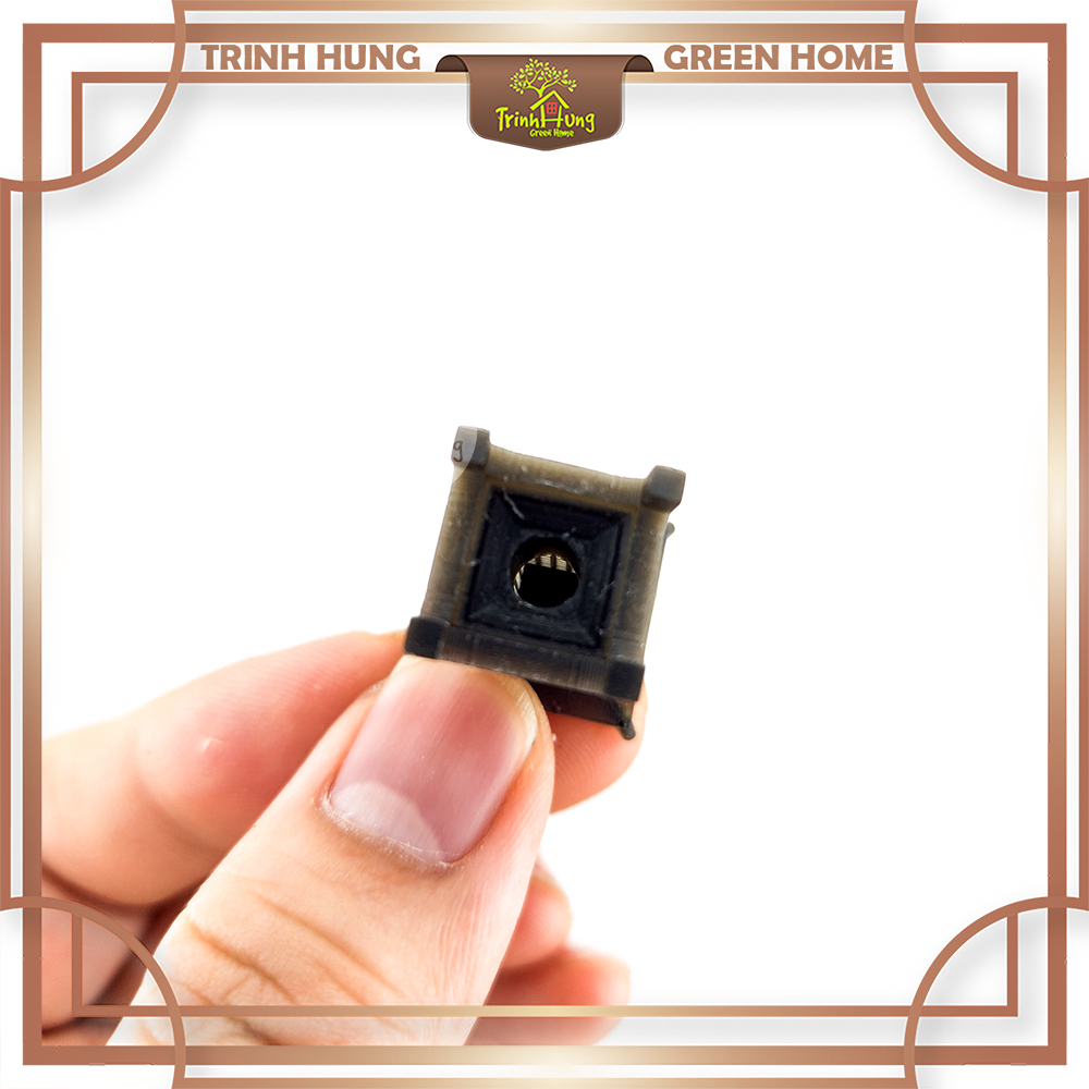 Mô hình đèn chùa cổ trấn - trang trí tiểu cảnh, bán cạn, terrarium