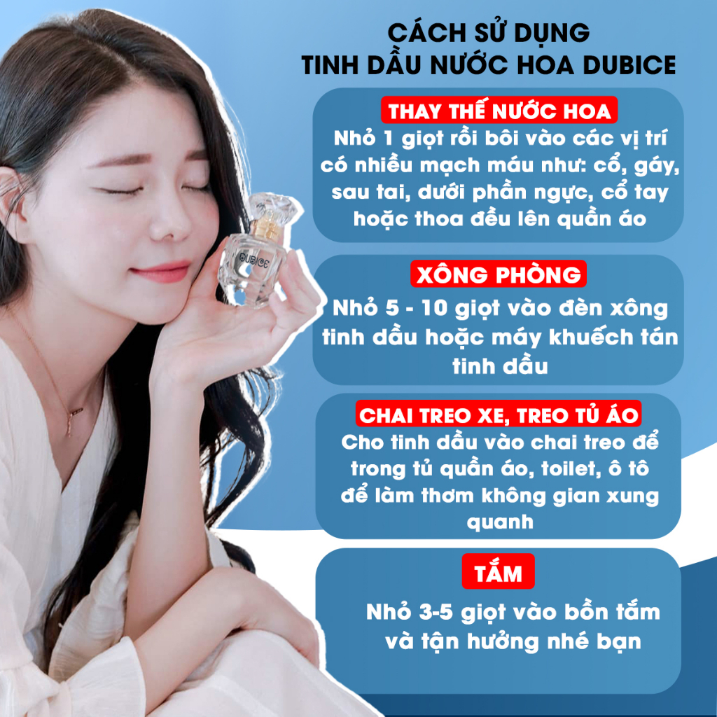 Tinh dầu nước hoa Pháp dạng xịt mini 2ml mẫu thử hàng cao cấp 50  mùi nước hoa nam nữ