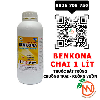 Benkona ( 1000ml ) - Dung Dịch Sát Trùng Nhà Cửa, Ruộng Vườn, Chuồng Trại