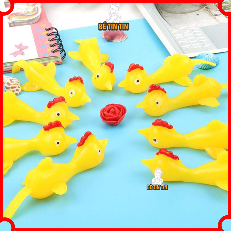 Đồ chơi bắn gà Đồ Chơi TinTin bằng cao su co giãn sử dụng ngón tay độc đáo dành cho trẻ em