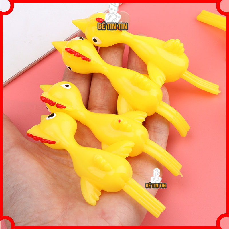 Đồ chơi bắn gà Đồ Chơi TinTin bằng cao su co giãn sử dụng ngón tay độc đáo dành cho trẻ em