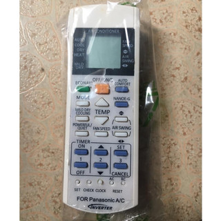 REMOTE ĐIỀU KHIỂN MÁY LẠNH ĐIỀU HOÀ PANASONIC INVERTER 2 CHIỀU NHỎ - ĐIỀU KHIỂN ĐIỀU HÒA INVECTER NHỎ ,BẢO HÀNH ĐỔI MỚI