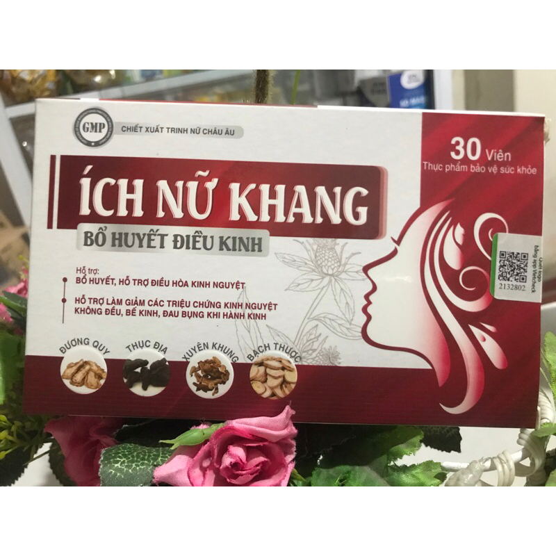 ÍCH NỮ KHANG(bổ huyết điều kinh) h30v