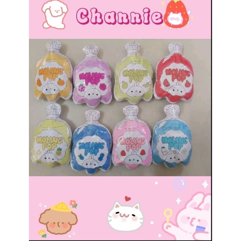 Squishy giấy sữa thỏ molang dễ thương chậm tăng