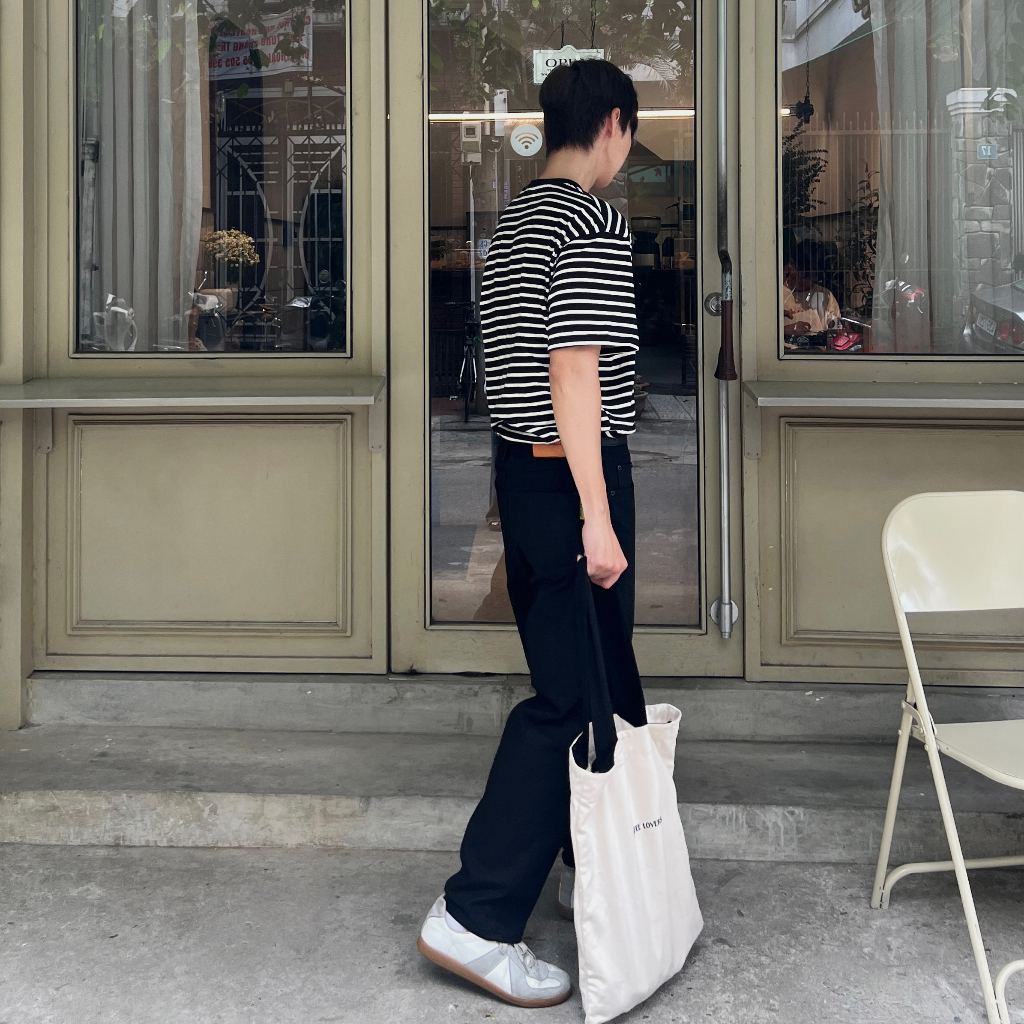 QUẦN JEAN NAM ỐNG SUÔNG FORM STRAIGHT FIT CROP