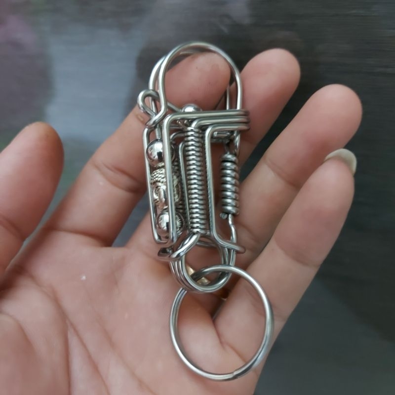 Móc Khoá Inox làm thủ công