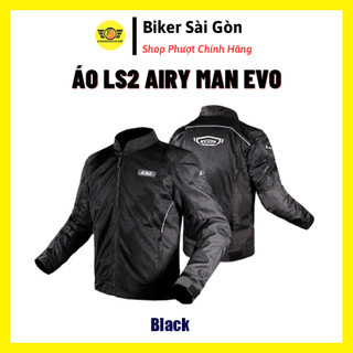 Áo giáp bảo hộ ls2 airy evo man đi xe máy, xe mô tô chính hãng - bikersaigon
