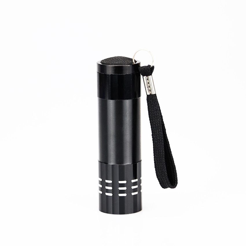 Đèn Mini Đèn Pin Mini Siêu Sáng  9 Led  DQ03 full hộp tặng kèm 3 pin_Highlight Store