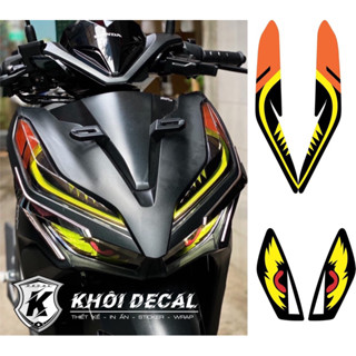 Decal dán đèn Demi và Pha Vario 2018-2023