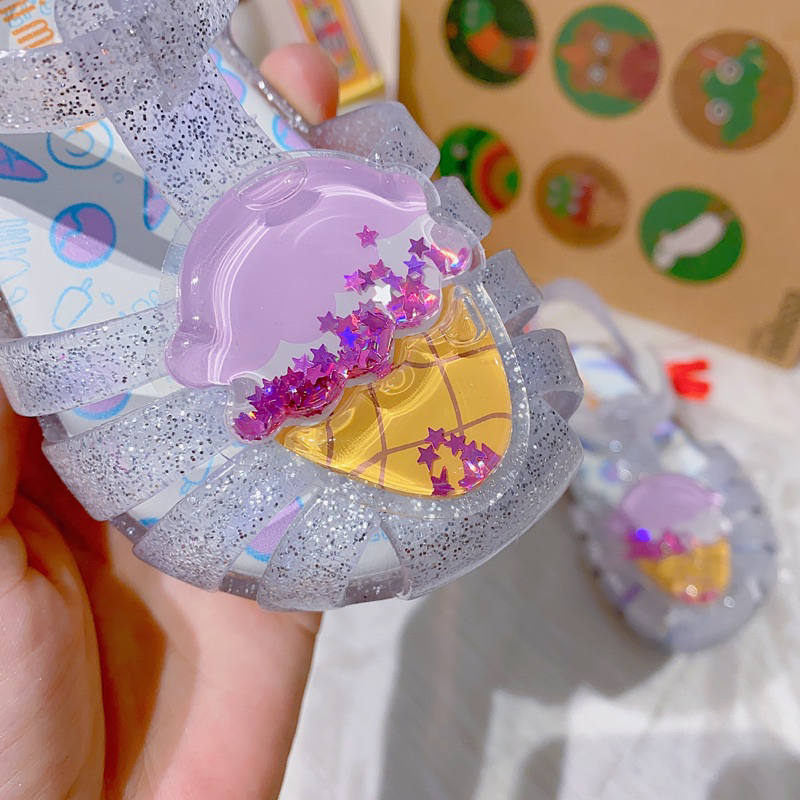 Rọ nhựa thơm melissa nơ bánh đang yêu cho bé gái từ 1-5 tuổi