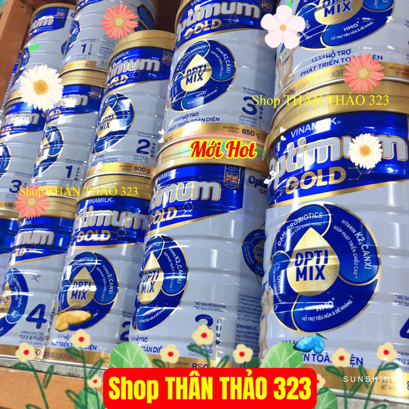 SỮA BỘT Optimum Gold 3- Gold 4 Vinamilk