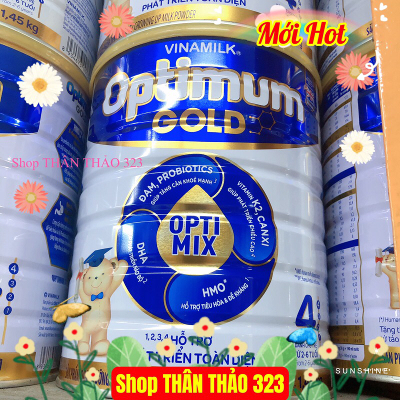 SỮA BỘT Optimum Gold 3- Gold 4 Vinamilk