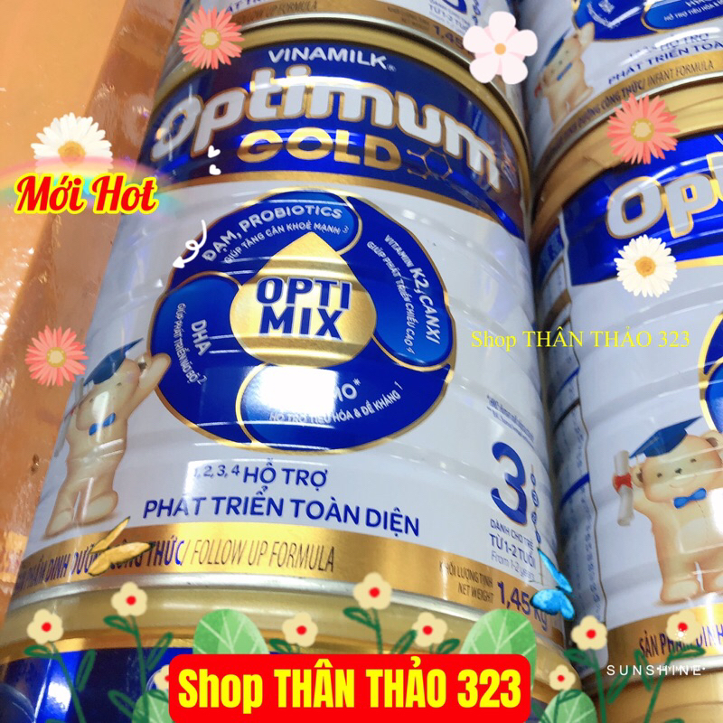 SỮA BỘT Optimum Gold 3- Gold 4 Vinamilk