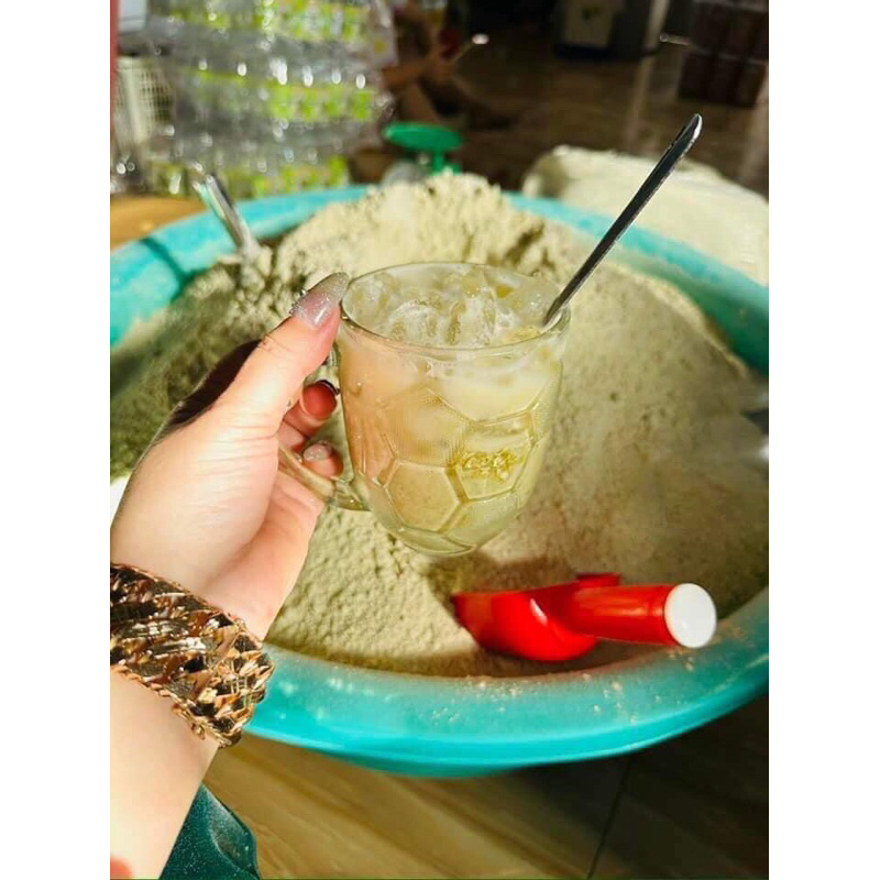 Bột Đậu Xanh Nguyên Chất Hũ 500gr