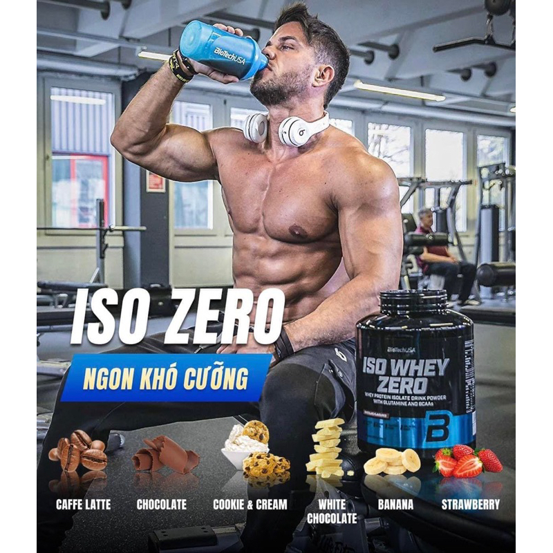 BiotechUSA Iso Whey Zero 90 lần dùng