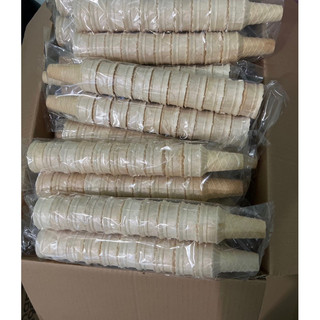 Bánh ốc quế ăn kèm kem gói 20 cái giòn dầy