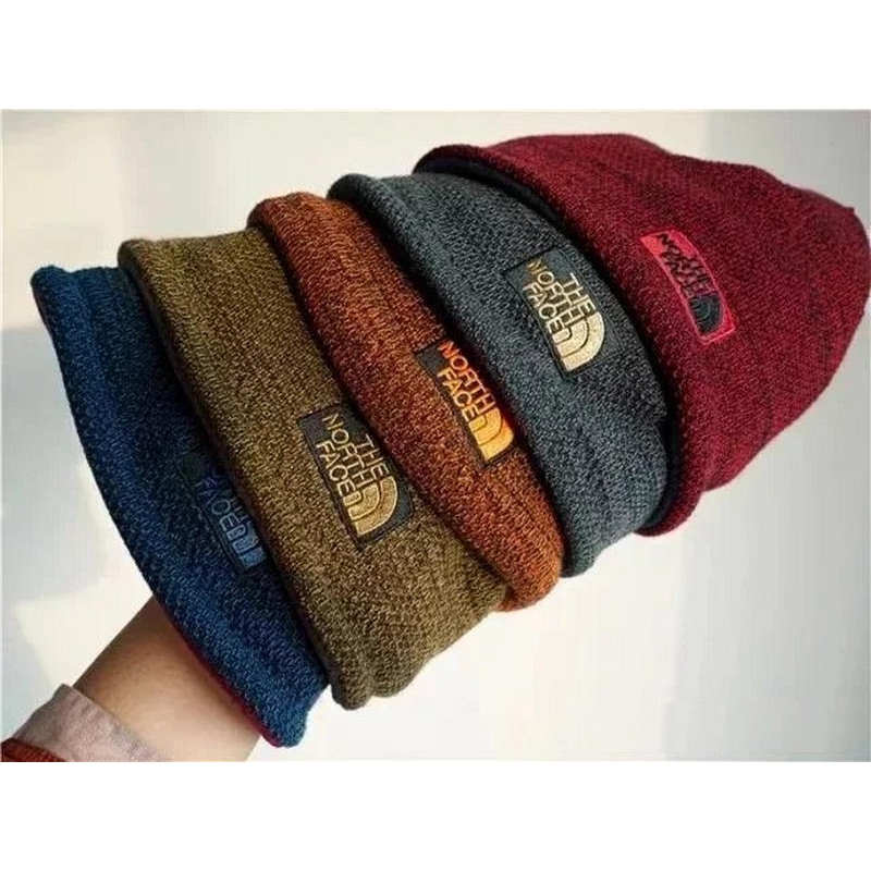Mũ 2 lớp len nỉ Unisex The north face