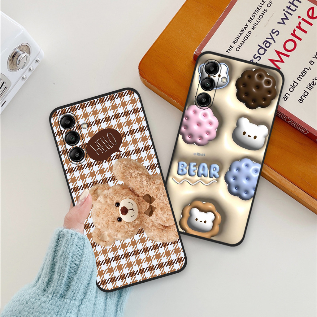 Ốp lưng Samsung A04s / A13 5G in hình gấu dâu Lotso, gấu nâu dễ thương