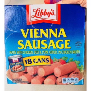 Xúc xích mỹ libbys vienna 🇺🇸usa 1 thùng 18 lon