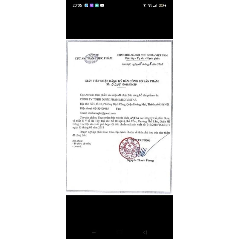 Viên hỗ trợ tăng cân AVITA an toàn hiệu quả Dược Hà Tây hộp 60 viên