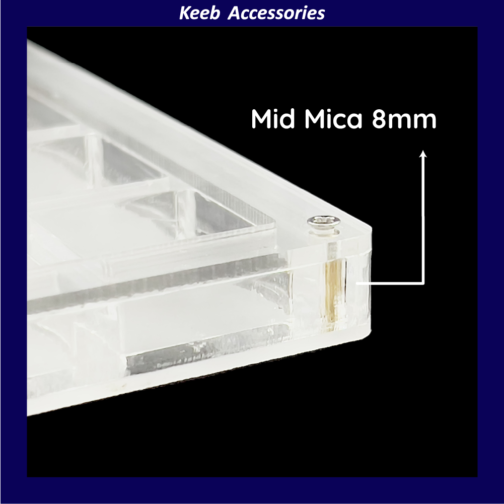 Artisan Box KA | Kệ trưng artisan Keycap Mica  | Mica Laser siêu dày | Keeb Accessories