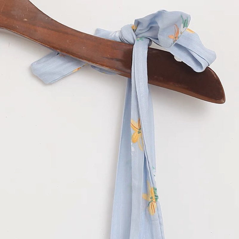 Váy midi in hoa nhí CA xuất xịn tqxk