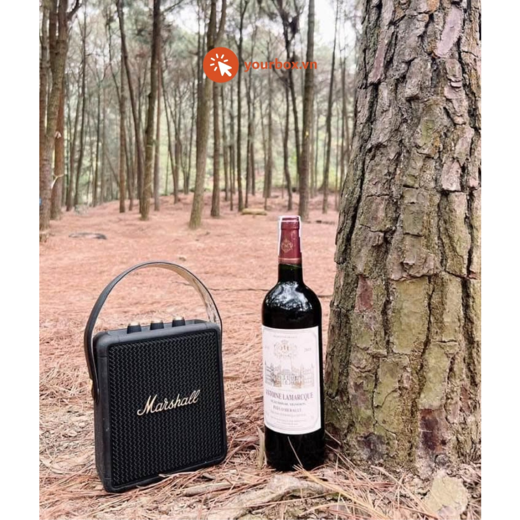 Loa bluetooth di động Marshall Stockwell M12 - Loa không dây,bản cao cấp có dây xách,âm thanh hay,full box - Yourbox.vn