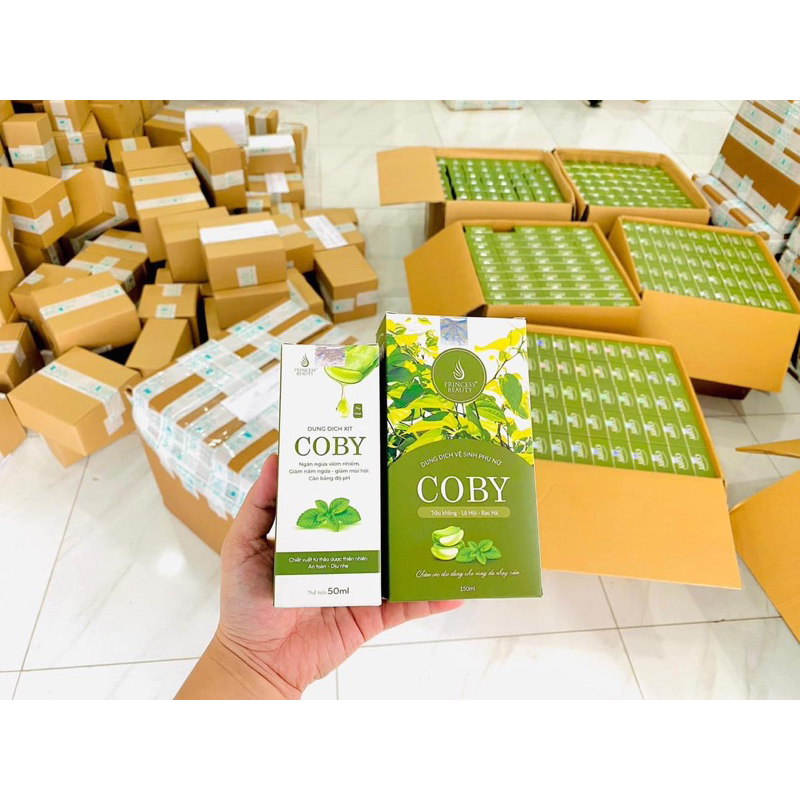 CHAI DUNG DỊCH VỆ SINH COBY 150 ml PRINCESS BEAUTY HERSKIN